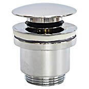 Tecnoagua Válvula click clack lavabo/bidé (1¼'', Cromo) | BAUHAUS