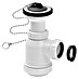 Tecnoagua Sifón de botella extensible con válvula 