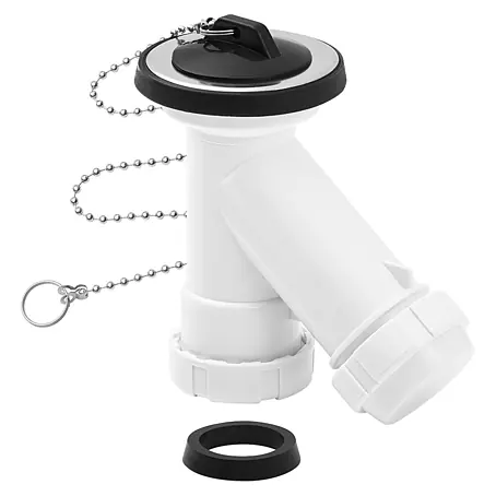Tecnoagua  Sifón Y vertical con válvula