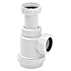 Tecnoagua Sifón de botella extensible con tuerca loca (1 ½″, 40 mm, Blanco) | BAUHAUS