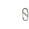 Nite Ize Doppelkarabiner (50 x 22 mm, Edelstahl, Silber, Zugfestigkeit: 4,5 kg)