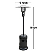 Grillstar Terrassenstrahler Heatwave (10 kW, Höhe: 221,5 cm) | BAUHAUS
