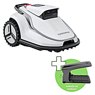 Terramow Komplet robotske kosilice Terramow V600 s garažom (600 m², Širina reza: 20,3 cm, Navigacija kamerom)