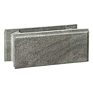 Mauerstein Marmorline (40 x 17 x 17 cm, Beton)