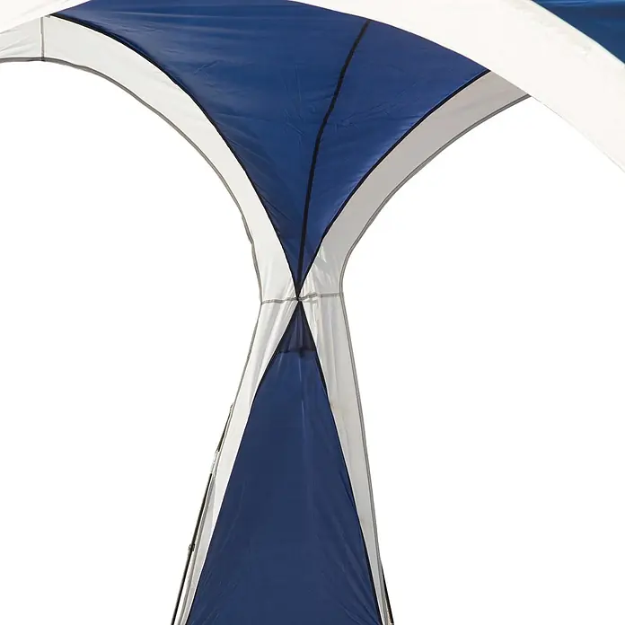 Outsunny Steckpavillon mit Tragetasche - B x T: 350 x 350 cm, Farbe Dach: Blau