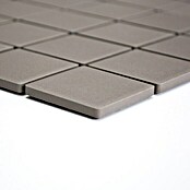 Mosaikfliese Quadrat Uni CU 233 (29,8 x 29,8 cm, Grau, Matt)