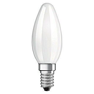 Osram Lámpara LED Retrofit Classic B (3 W, E14, Blanco cálido, No regulable, Mate)