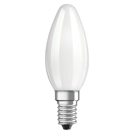 Osram  LED-Lampe Kerzenform E14 matt