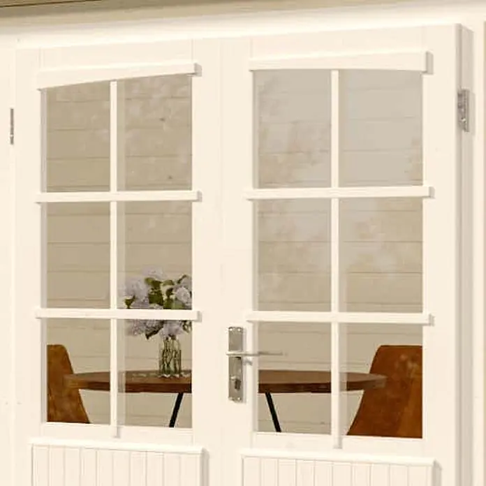 Alpholz Gartenhaus Bolton XL - Außenmaß inkl. Dachüberstand (B x T): 540 x 280 cm, Holz, Naturbelassen