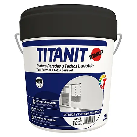 Titanlux  Pintura para paredes y techos Titanit