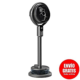 Purline Misty Ventilador de pie Apollo (50 W, Potencia de aire: 0,2 m³/h, Negro, 98 cm)