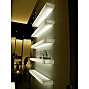 Kunstglas Owocor (100 cm x 100 cm x 2,5 mm, Eben, Opal, Polystyrol)