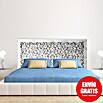 Cabecero de cama Mosaico 154 (An x Al: 150 x 60 cm, Blanco betún) | BAUHAUS