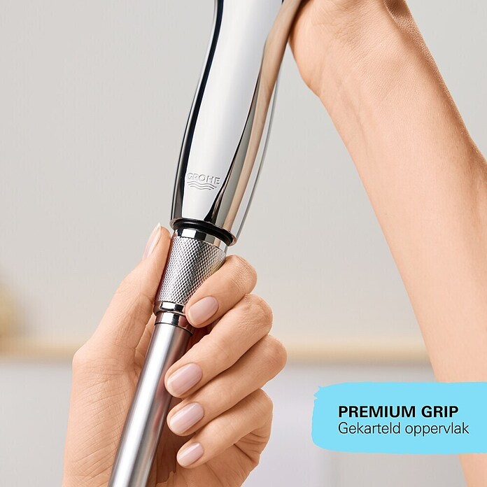 Grohe QuickFix Vitalio Start PVC-doucheslang (Lengte: 150 cm, ½″, Pvc, Chroom) | BAUHAUS