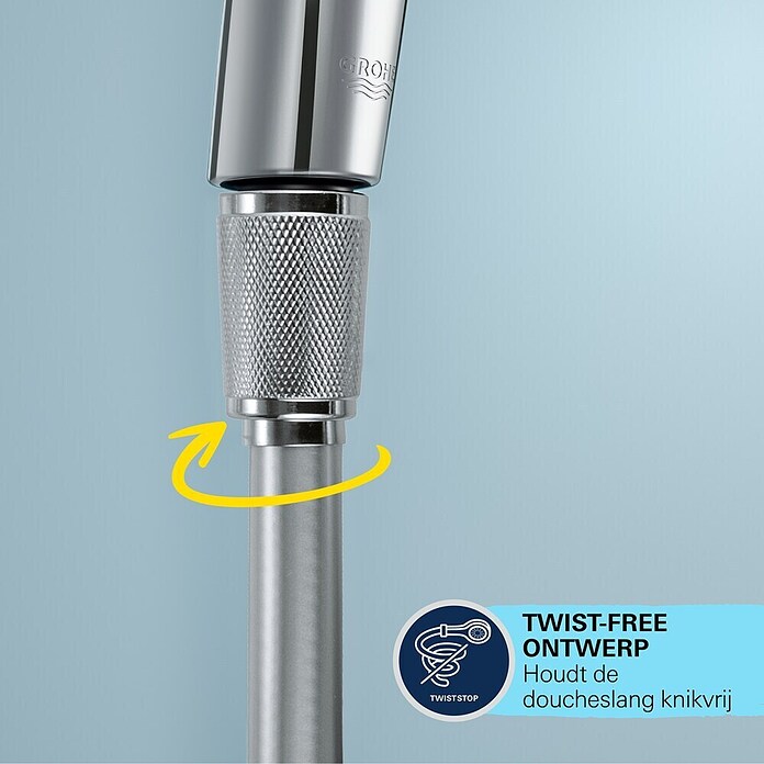 Grohe PVC-doucheslang Vitalio Flex (Lengte: 175 cm, Kunststof, chroom) | BAUHAUS