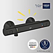 Grohe Start Douchethermostaat Precision (Mat, Zwart) | BAUHAUS