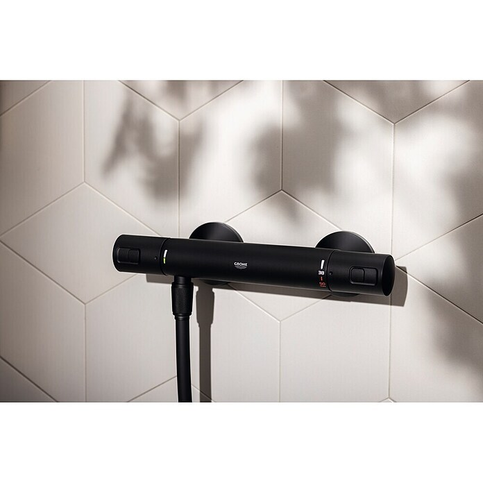 Grohe VitalioFlex Trend Brauseschlauch (Länge: 150 cm, Kunststoff, Schwarz, Matt) | BAUHAUS