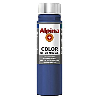 Alpina Vollton- & Abtönfarbe Color (Mystery Blue, Matt, 250 ml, Lösemittelfrei)