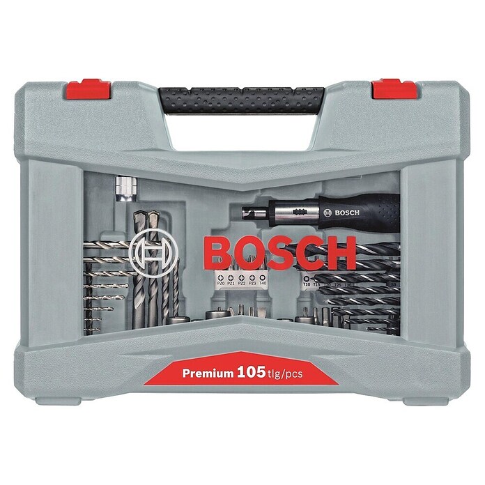 Bosch Boren- en bitset Premium V-Line (105 -delig) | BAUHAUS