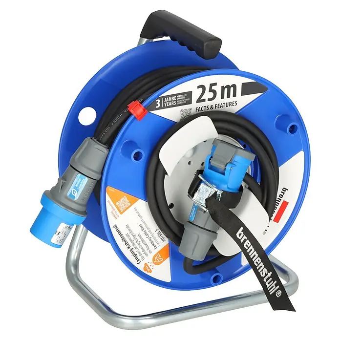 Brennenstuhl Kabeltrommel Garant G CEE IP44 Camping - Kunststoff, 25 m,  H07RN-F, IP44 online kaufen bei BAUHAUS
