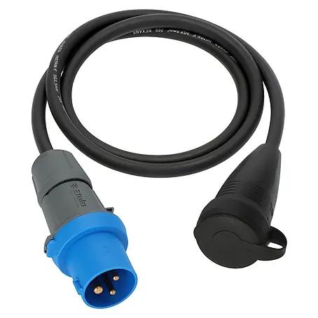 Brennenstuhl  Verlängerungskabel Camping-Adapterkabel CEE-Adapter mit CEE-Stecker Schutzkontakt