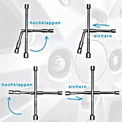 KREUZ-    SCHLUESSELKLAPPBAR