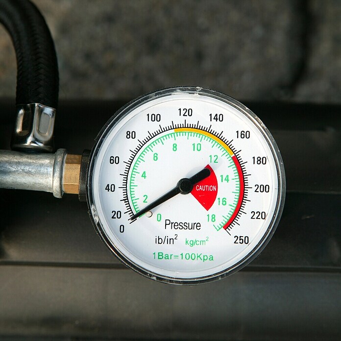 Cartrend Kompressor Manometer klein (Druck: 10 bar)