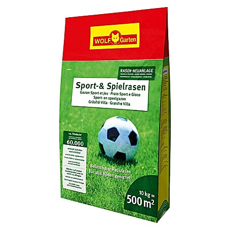 Wolf-Garten Spiel- & Sportrasensamen LG 500 (10 kg, 500 m²)