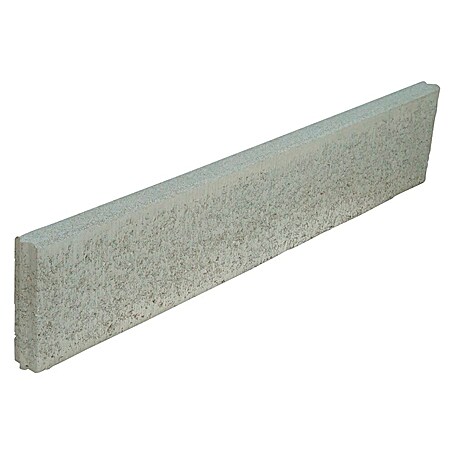 Seesteiner Rasenkante (100 x 20 x 5 cm, Grau, Beton)