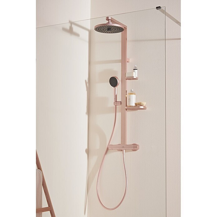 Ideal Standard Douchesysteem (Aantal straalsoorten: 2 st., Silk Rose) | BAUHAUS