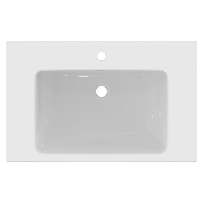 Ideal Standard i.life B Inbouwwastafel Vanity (Kraangat: Midden, Met overloop, Wit) | BAUHAUS