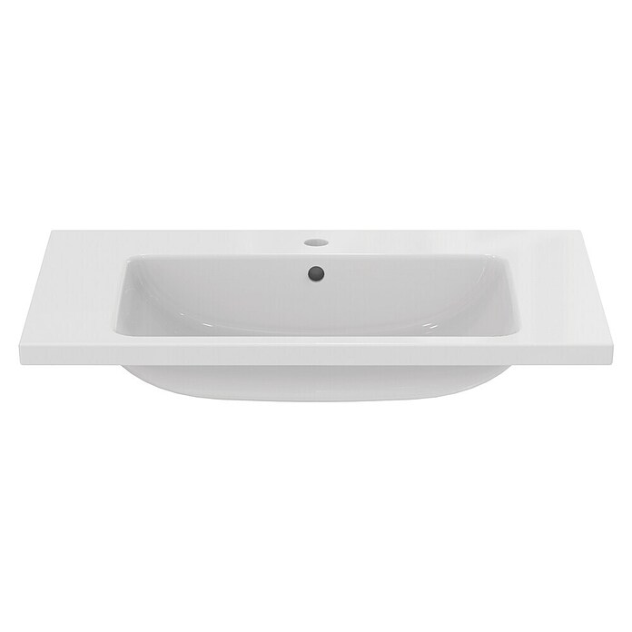 Ideal Standard i.life B Inbouwwastafel Vanity (Kraangat: Midden, Met overloop, Wit) | BAUHAUS