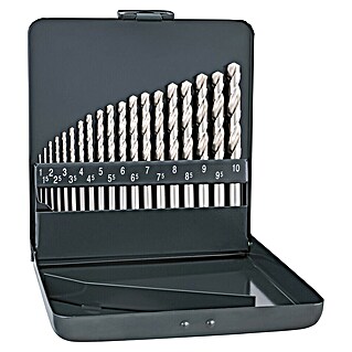 Alpen Metallbohrer-Set KM 19 (Stahl, 19 -tlg.)