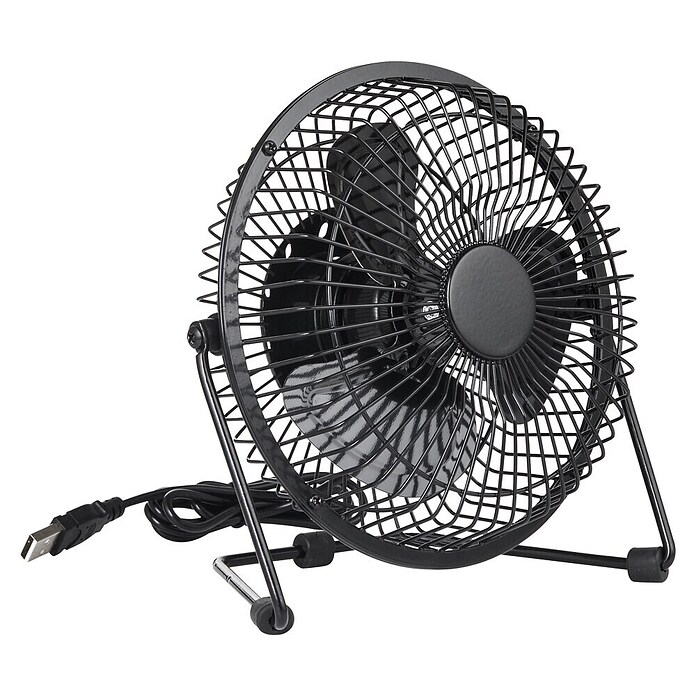 Voltomat USB-Ventilator Mini (Schwarz, 18 cm) | BAUHAUS