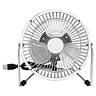 Voltomat USB-Ventilator Mini (Chrom, 18 cm)