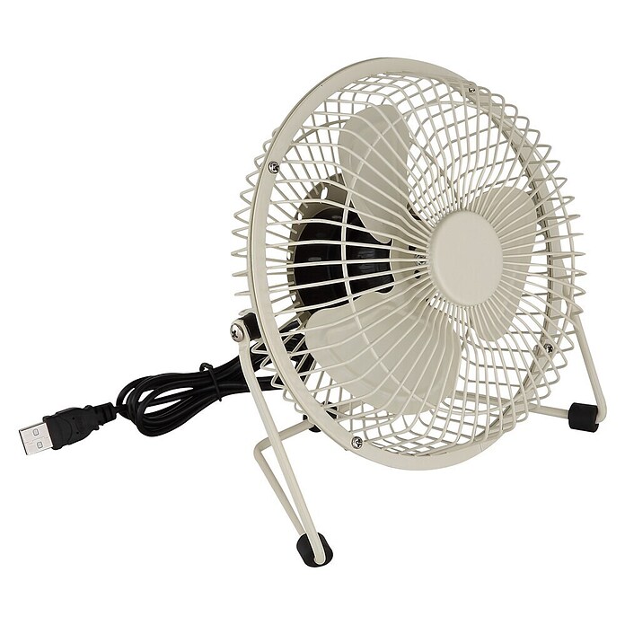 Voltomat USB-Ventilator Mini (Weiß, 18 cm) | BAUHAUS