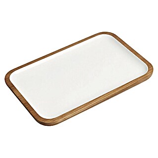 Marine Business Cocoa Set de vajilla (L x An: 30 x 20 cm, Madera, Blanco, 2 ud.)