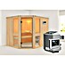 Karibu Elementsauna Amelia 3 