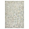 Kayoom Echtlederteppich Dazzle 100 (Grau/Silber, L x B: 170 x 120 cm)