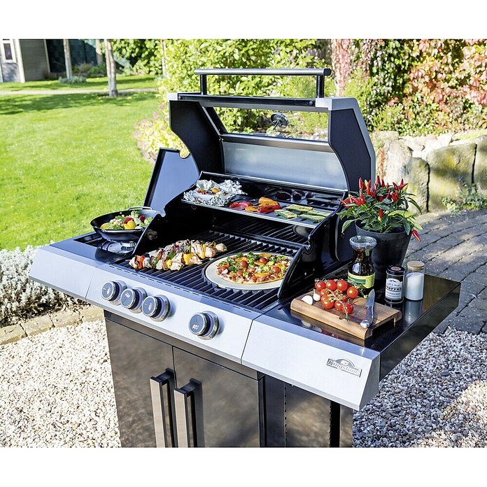 Kingstone Gasgrill CLIFF 350 (Anzahl Brenner: 3, Hauptgrillfläche: 59 x 45 cm, 13,5 kW)