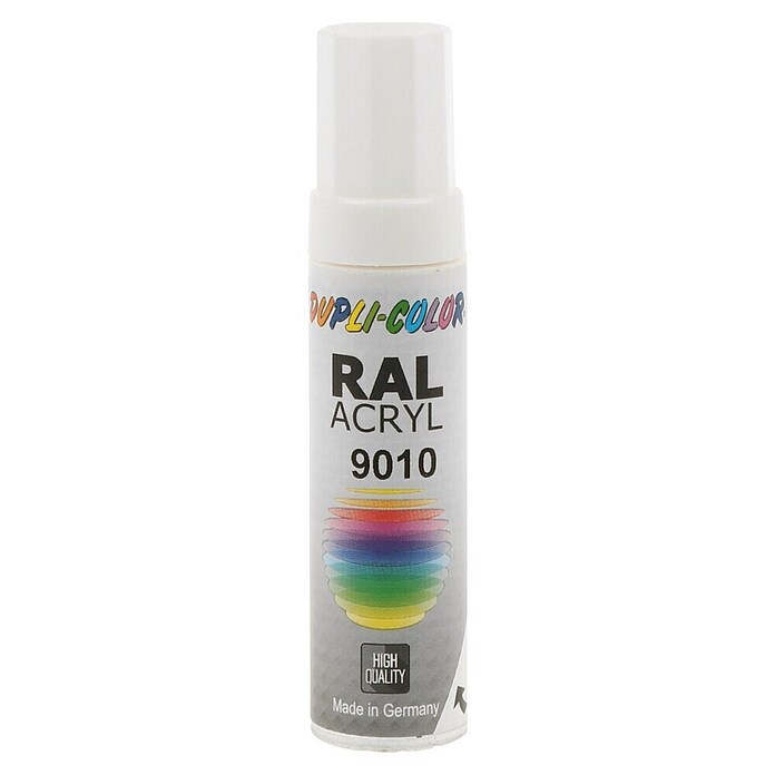 Dupli-Color Akrilna olovka za sitne popravke  (12 ml, Bijela, Sjaj) | BAUHAUS
