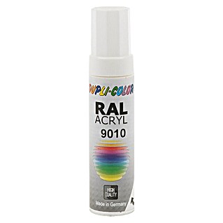 Dupli-Color Akrilna olovka za sitne popravke (12 ml, Bijela, Sjaj)