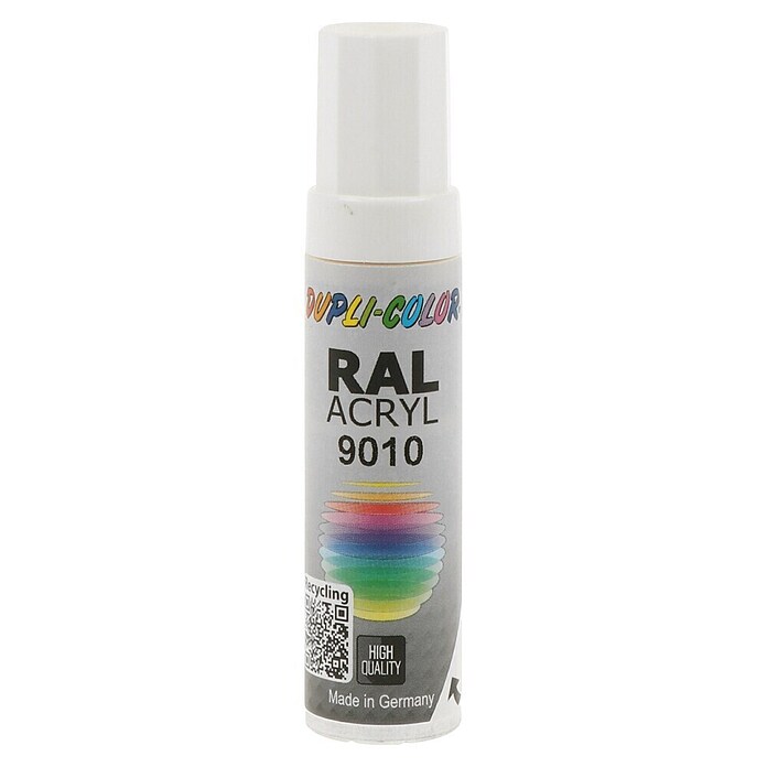 Dupli-Color Akrilna olovka za sitne popravke  (12 ml, Bijela, Mat) | BAUHAUS
