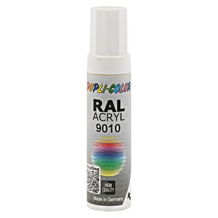 Dupli-Color Akrilna olovka za sitne popravke (12 ml, Bijela, Mat)