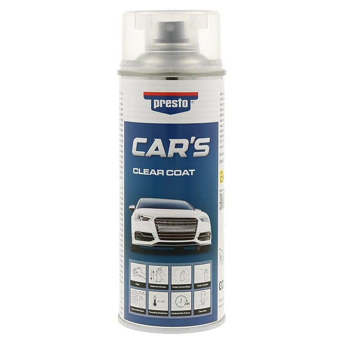 Presto Bezbojni lak u spreju Car's Clear Coat  (400 ml) | BAUHAUS