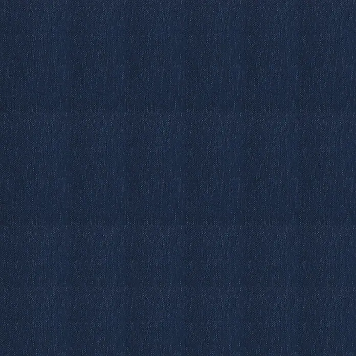 Siena Garden Atria Sitzauflage - L x B x H: 110 x 48 x 6 cm, Blau, Polyester, 1 Stk. - Dunkelblauer Denim-Stoff mit sichtbarer Köperbindung.