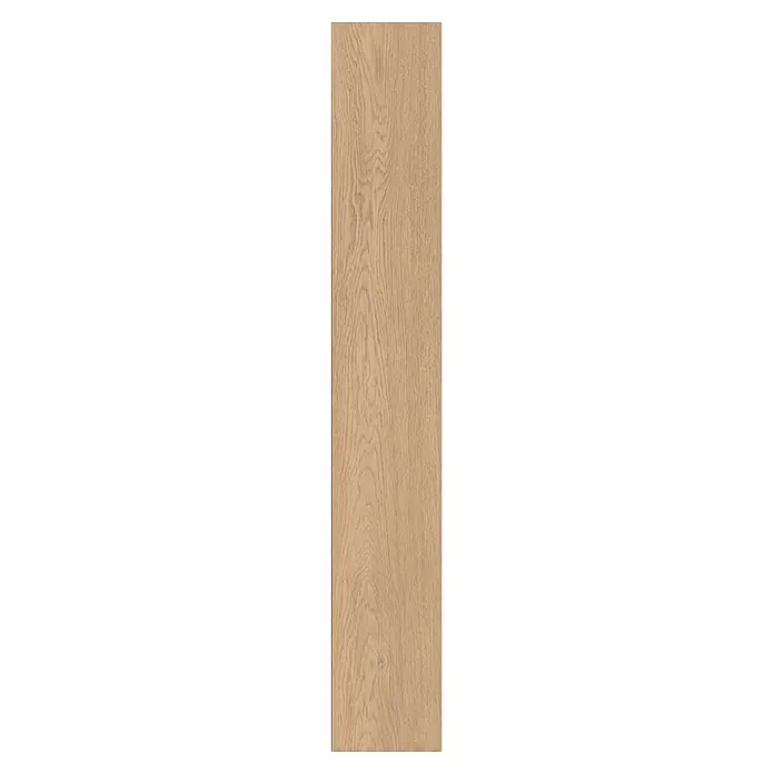 Krono Original Laminat Atlantic 8 - Torro Cremona Oak, Landhausdiele, 1.288 x 195 x 8 mm - Helles Holzpaneel mit natürlicher Maserung, geeignet für Böden oder Verkleidungen.