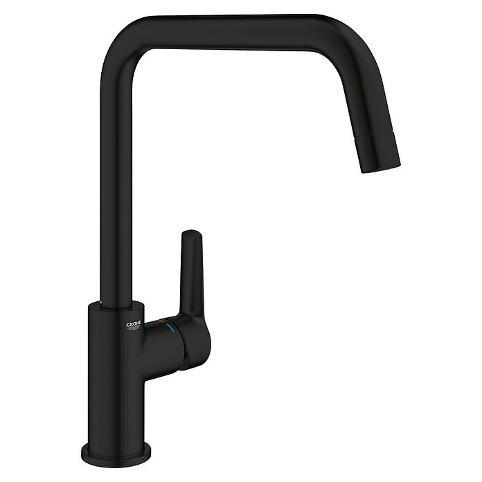 Grohe Start Spültischarmatur (Ausladung Armatur: 228 mm, Schwarz, Matt) | BAUHAUS