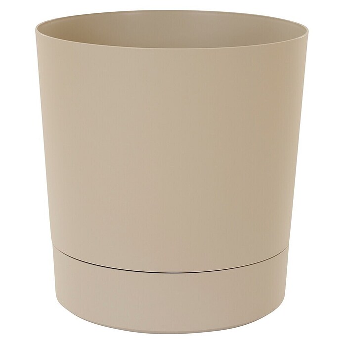 Siena Garden Pflanztopf Tarifa Pure (Creme, Außenmaß (Ø x H): 38 x 40 cm, Material aus Polypropylen, 1 Stk.) | BAUHAUS
