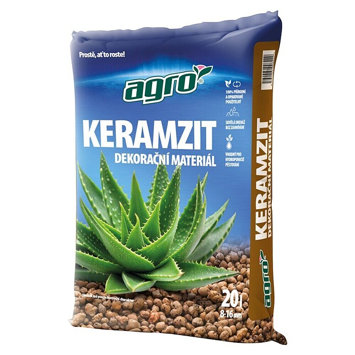 Agro Rastlinska zrnca  (20 l) | 7503 - Spezialerde Marke | IAHA - Erde | IAH - Dünger / Pflanzenschutz | IA - Gartenhartware | I - Stadtgarten | BAUHAUS